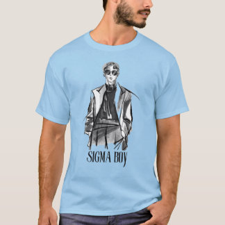 Sigma pojke tema skjorta aura 9999+ kan bara köpas t shirt