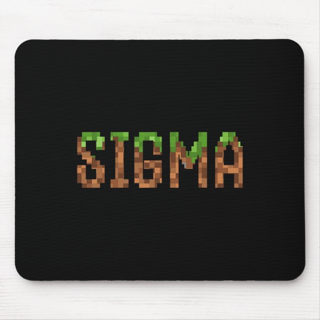 Sigma - Retro Video Game Pixel Art 8-bit Pc Gamer  Musmatta (Framsidan)