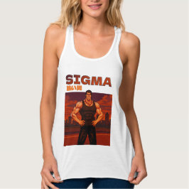 Sigma stark man linne med racerback