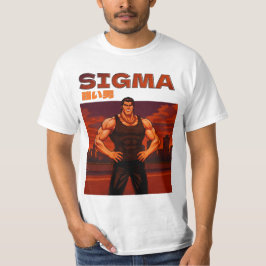Sigma stark man t shirt