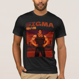 Sigma stark man t shirt