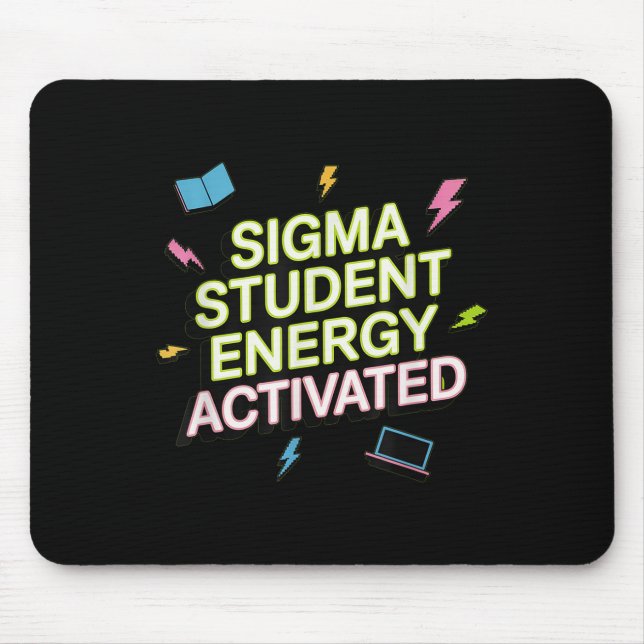 Sigma Student Energy Activated, Back To School, Ge Musmatta (Framsidan)