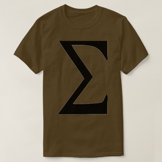 Sigma T Shirt (Design framsida)
