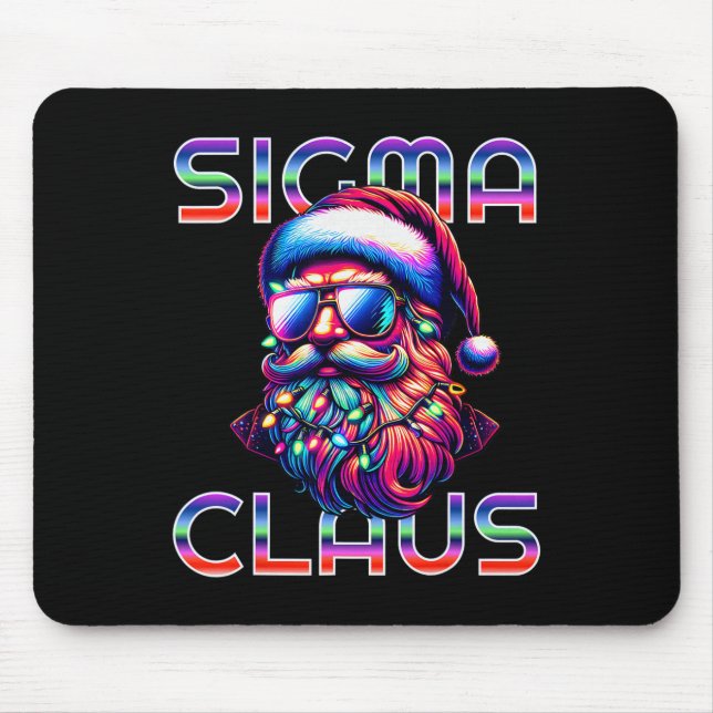 Sigma Tomte Rolig Tomte Jul Meme Tonåringar Pojkar Musmatta (Framsidan)