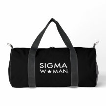 Sigma Woman Mindset-påstående Svart