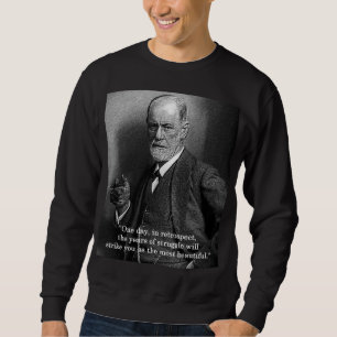 Sigmund Freud "en dag.", tröja - någon färg Långärmad Tröja