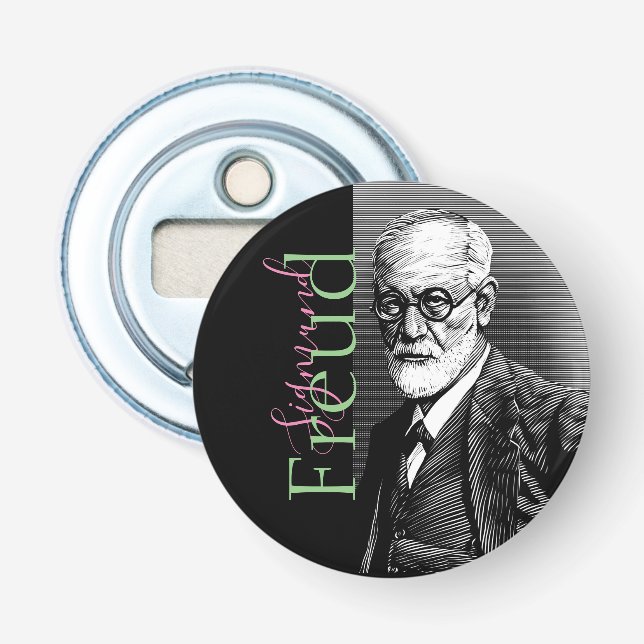 Sigmund Freud Flaska öppnare (Framsidan)