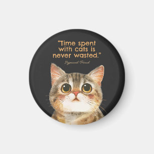 Sigmund Freud kattcitat Magnet