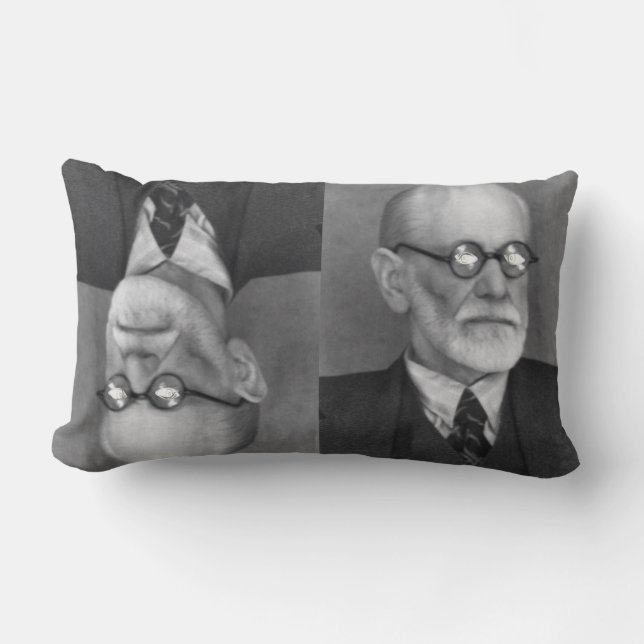 Sigmund Freud Lumbarkudde (Framsida)