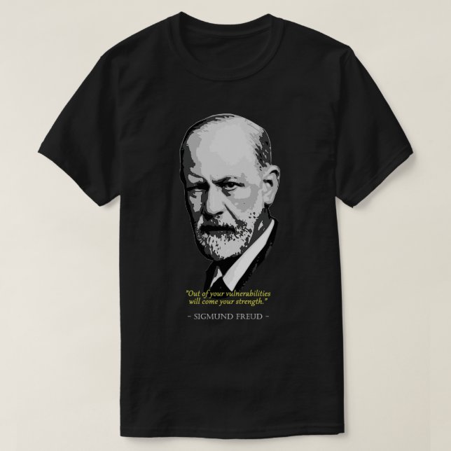 Sigmund Freud Quote T Shirt (Design framsida)