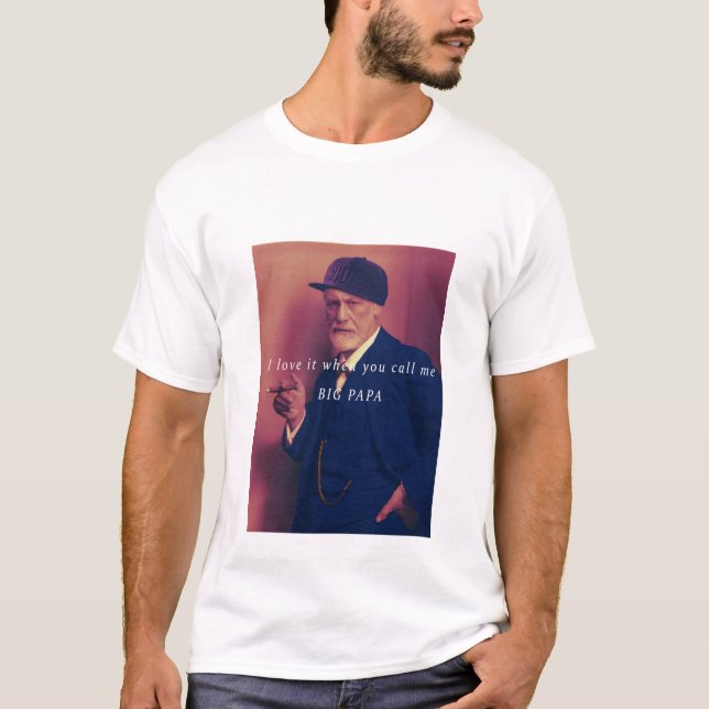 Sigmund Freud rapparen T Shirt (Framsida)