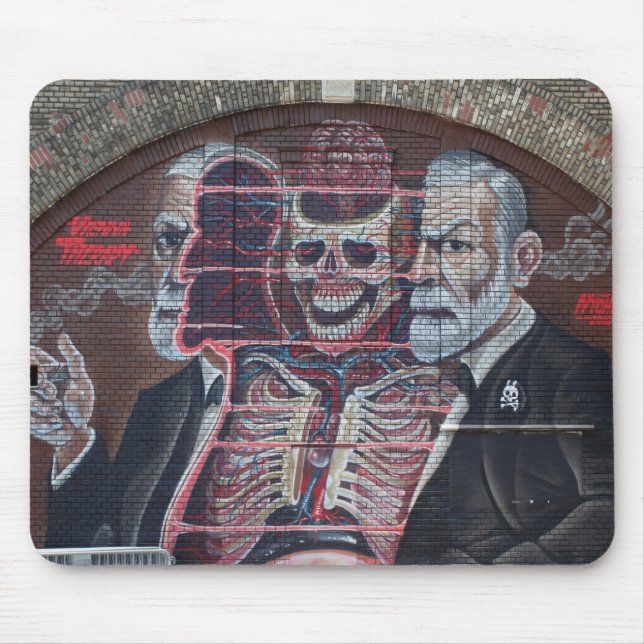 Sigmund Freud Street Art Musmatta (Framsidan)