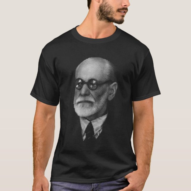 Sigmund Freud Tee Shirt (Framsida)