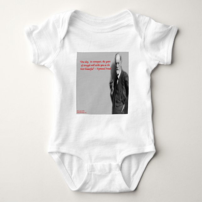 Sigmund Freuds berömda "kamp"-citat T Shirt (Framsida)