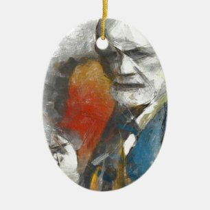 Sigmund Julgransprydnad Keramik