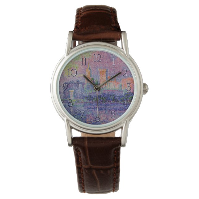 Signac's Le Château des Papes Armbandsur (Framsida)