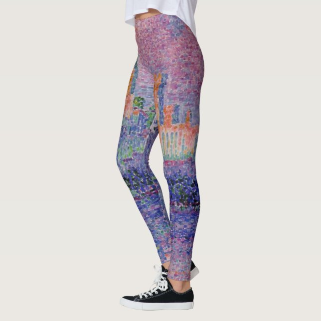 Signac's Le Château des Papes Leggings (Vänster)