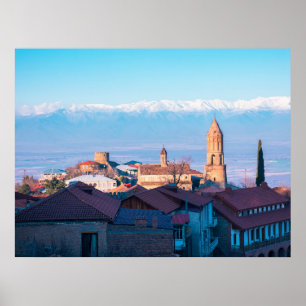 Signagi Sighnaghi Georgia, staden kärlek Poster