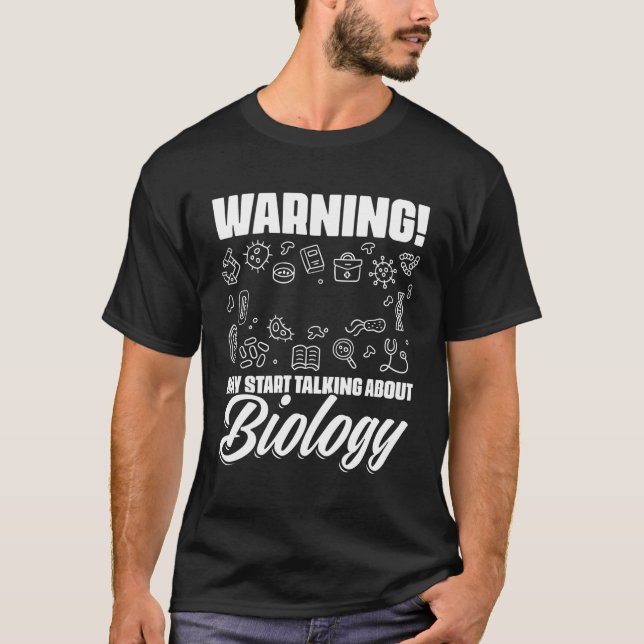 Signal Biology Puns Biologists T Shirt (Framsida)