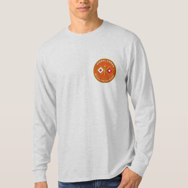 Signal Corps Veteran T Shirt (Framsida)