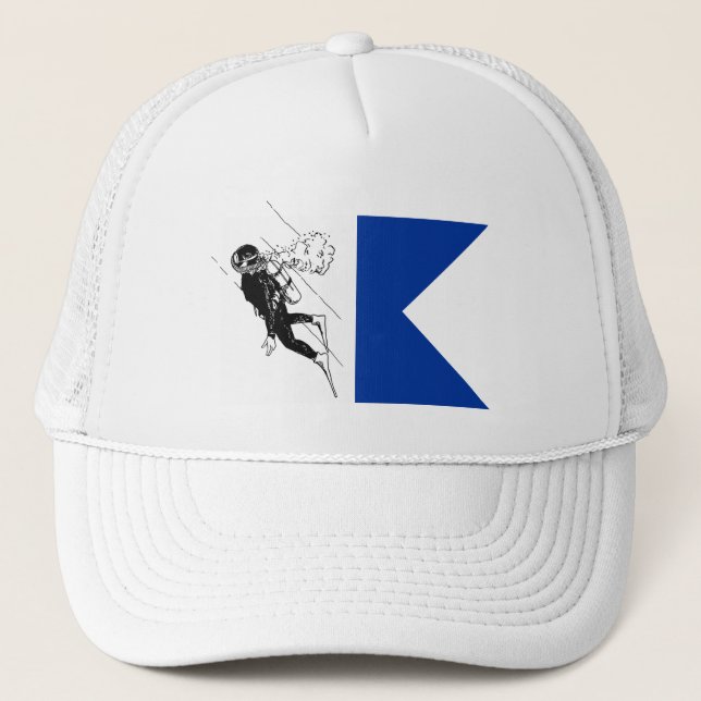 Signal flagga Alpha Keps (Framsida)