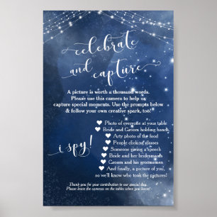 Signal för kamerainstruktioner för daglig startrik poster