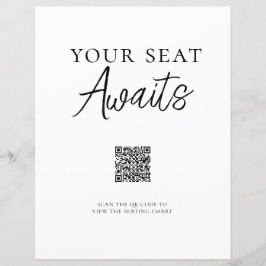 Signal för minimalistiskt QR-kodsätesdiagram