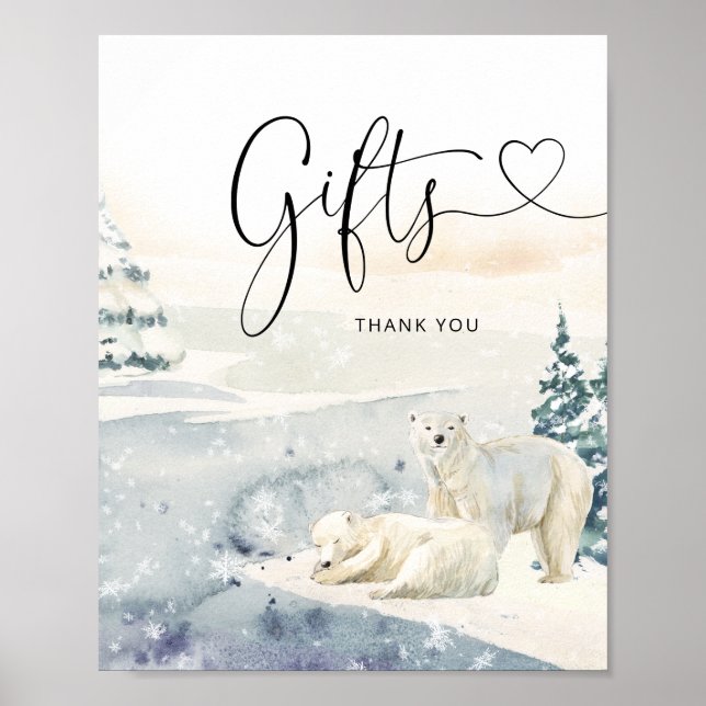 Signal för skjut av babykläder med vattenfärg poster (Framsidan)