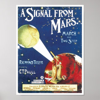 Signal från Mars Poster