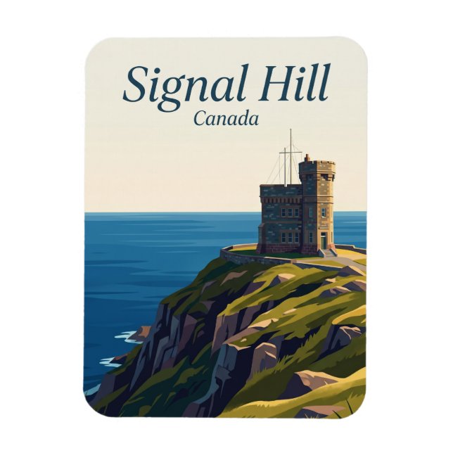 Signal Hill Kanada Magnet (Vertikal)