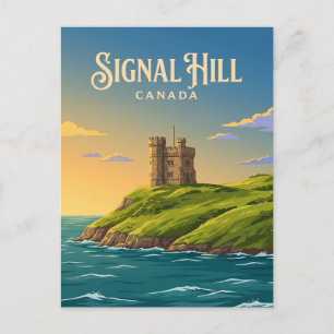 Signal Hill Kanada Vykort