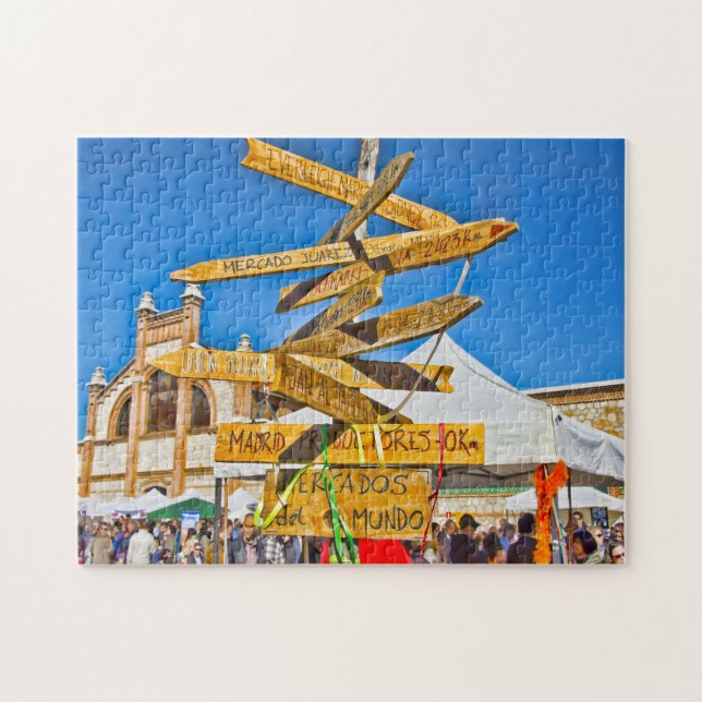 Signal i Madrid. Pussel (Horisontell)