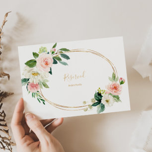 Signal reserverad för Greenery & Guld Geometric El