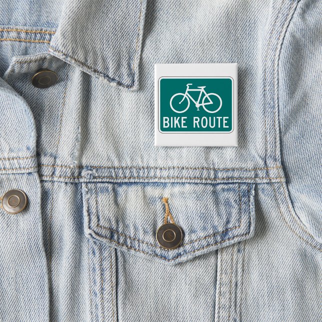 Signalcykel för Bike Route Väg-cykelspår Knapp (Skapare uppladdad)