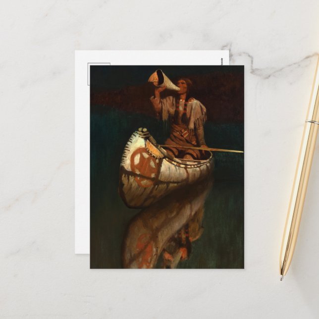 Signalen från Newell Convers Wyeth Helg Vykort (Fram/Back In Situ)