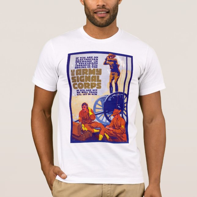 Signalera kår t-shirt (Framsida)