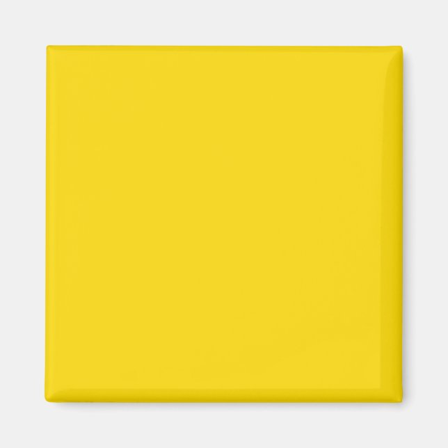 Signalflagg Bokstav Q (Quebec) Magnet (Framsidan)
