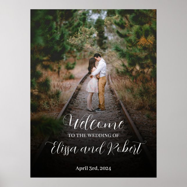 Signalfoto för Bröllop: Anpassa Perfekten Bröllop Poster (Framsidan)