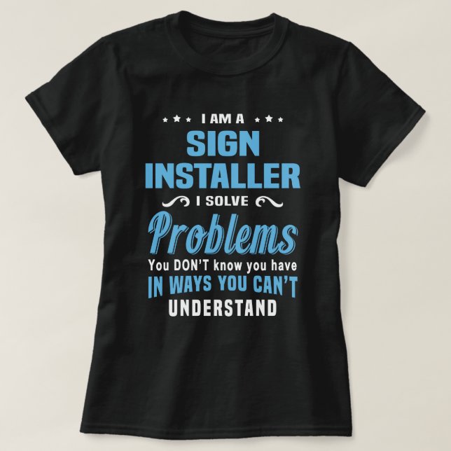 Signalinstallationsprogram T Shirt (Design framsida)