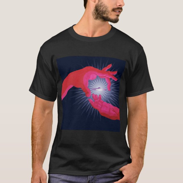 Signalljus - En UFO-observation T Shirt (Framsida)