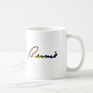 Signatur Bernie Sanders Pride Regnbåge - LGBT Poli Kaffemugg