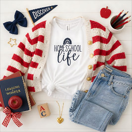 Signatur Homeschool Life Tee med personalisering