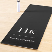 Signatur Monogram Enkel Svart Monogrammerad