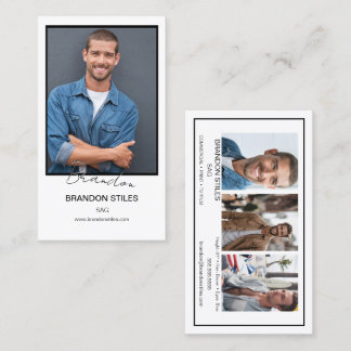Signatur Talent Calling Card | Mini Comp-kort Visitkort