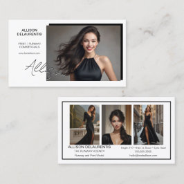 Signaturmodell För AffärsKort | Mini Comp Cards Visitkort