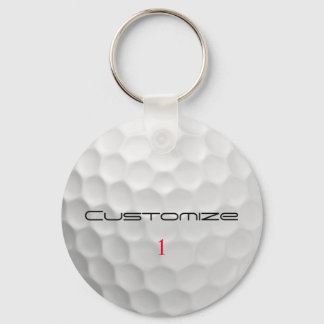 Signaturserien 1 Personliga Golfbollsgåvor Nyckelring