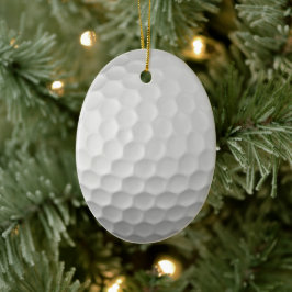 Signaturserien golfbollspresenter julgransprydnad keramik