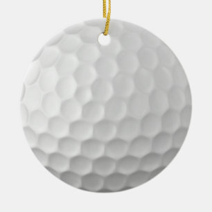 Signaturserien golfbollspresenter julgransprydnad keramik