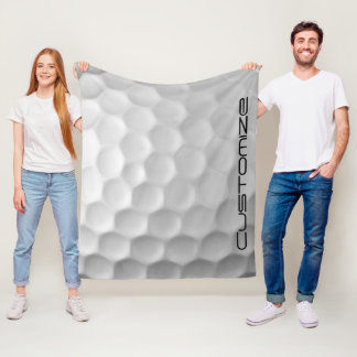 Signaturserien Personliga Golfbollsgåvor Fleecefilt
