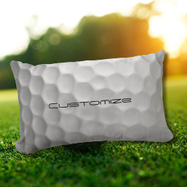 Signaturserien Personliga Golfbollsgåvor Lumbarkudde